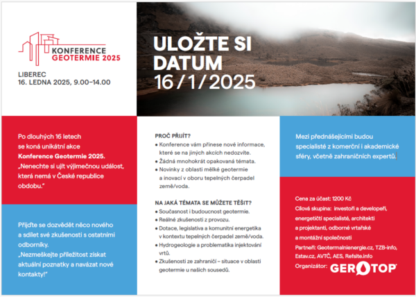 pozvánka KONFERENCE GEOTERMIE 2025